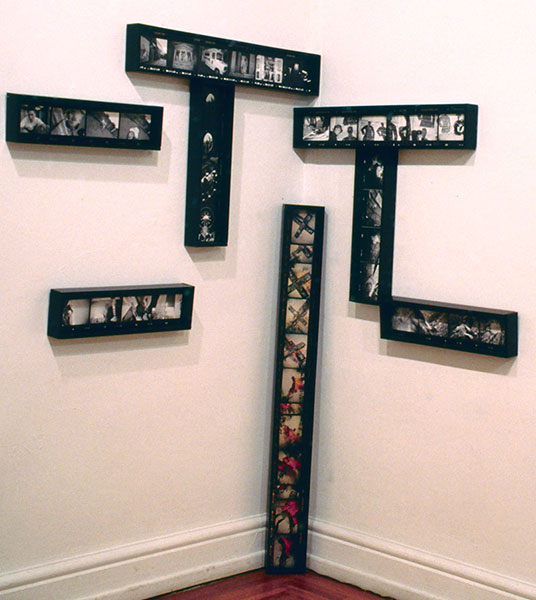 Connections, 1994, installation view, gelatin silver prints, C-Prints, 84 x 72
